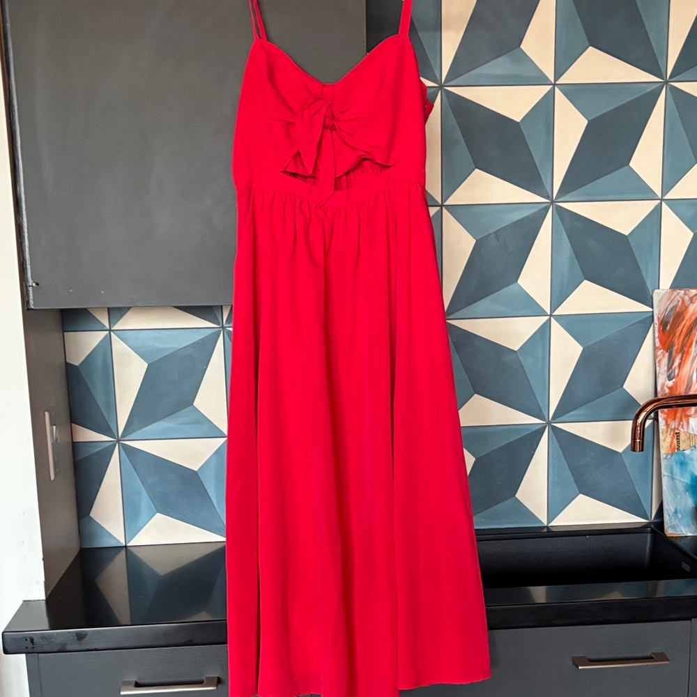 Bardot Vibrant Red Dress